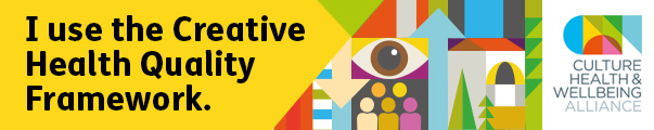 An image that says 'I use the Creative Health Quality Framework'